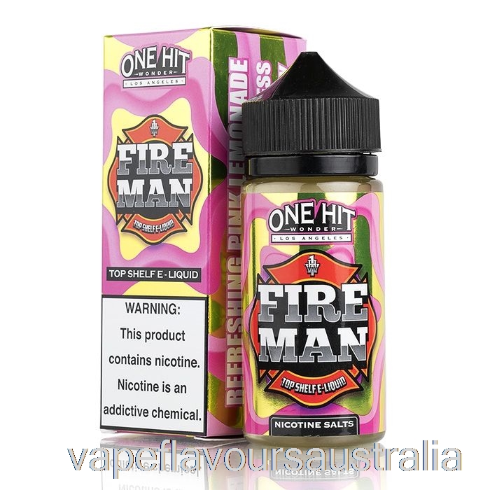 Vape Australia Fireman - One Hit Wonder - 100mL 6mg